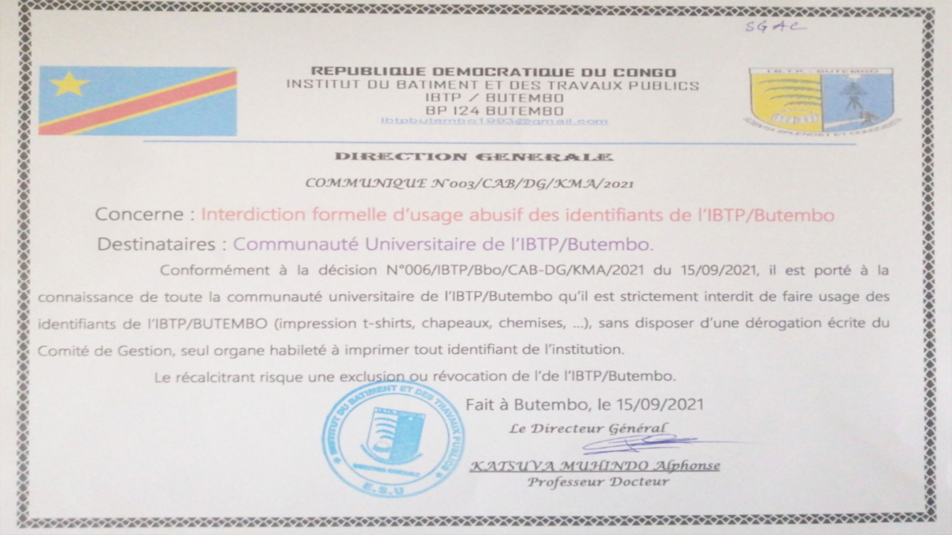 Fith slide